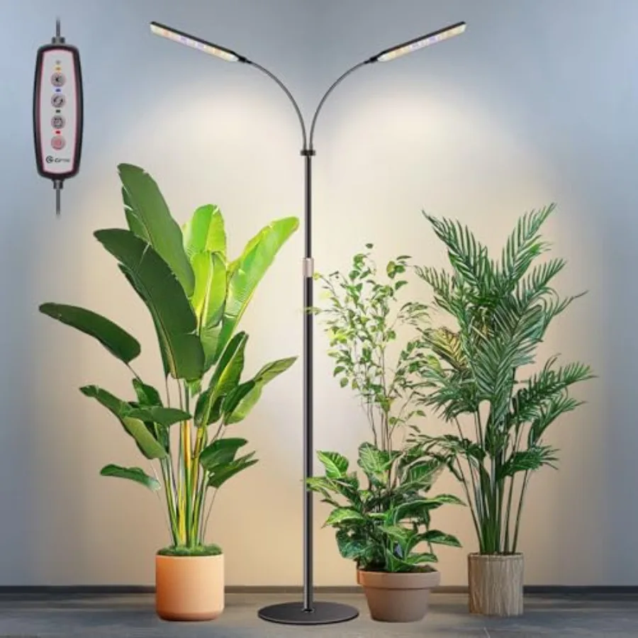 Black Floor Grow Lights for Indoor Plants Full Spectrum LED Plant Grow Light with/8/1/16H Timer 3 Color Modes 24-68.7in Hight A
Black Floor Grow Lights for Indoor Plants Full Spectrum LED Plant Grow Light with/8/1/16H Timer 3 Color Modes 24-68.7in Hight A