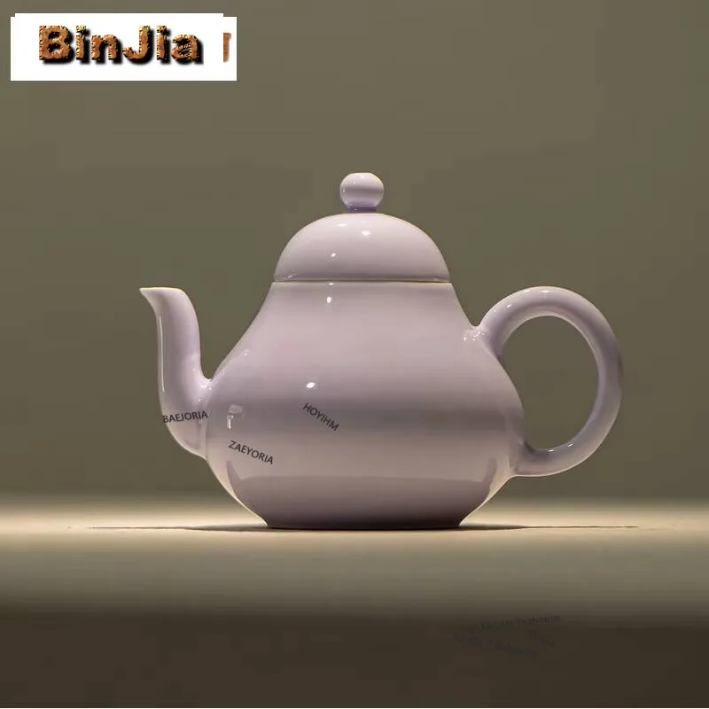 150ml Purple Color Glaze Teapot Handmade Tea Infuser Pot Household Tea Maker Kettle With Strainer Teaware Accessories Collection
150ml Purple Color Glaze Teapot Handmade Tea Infuser Pot Household Tea Maker Kettle With Strainer Teaware Accessories Collection