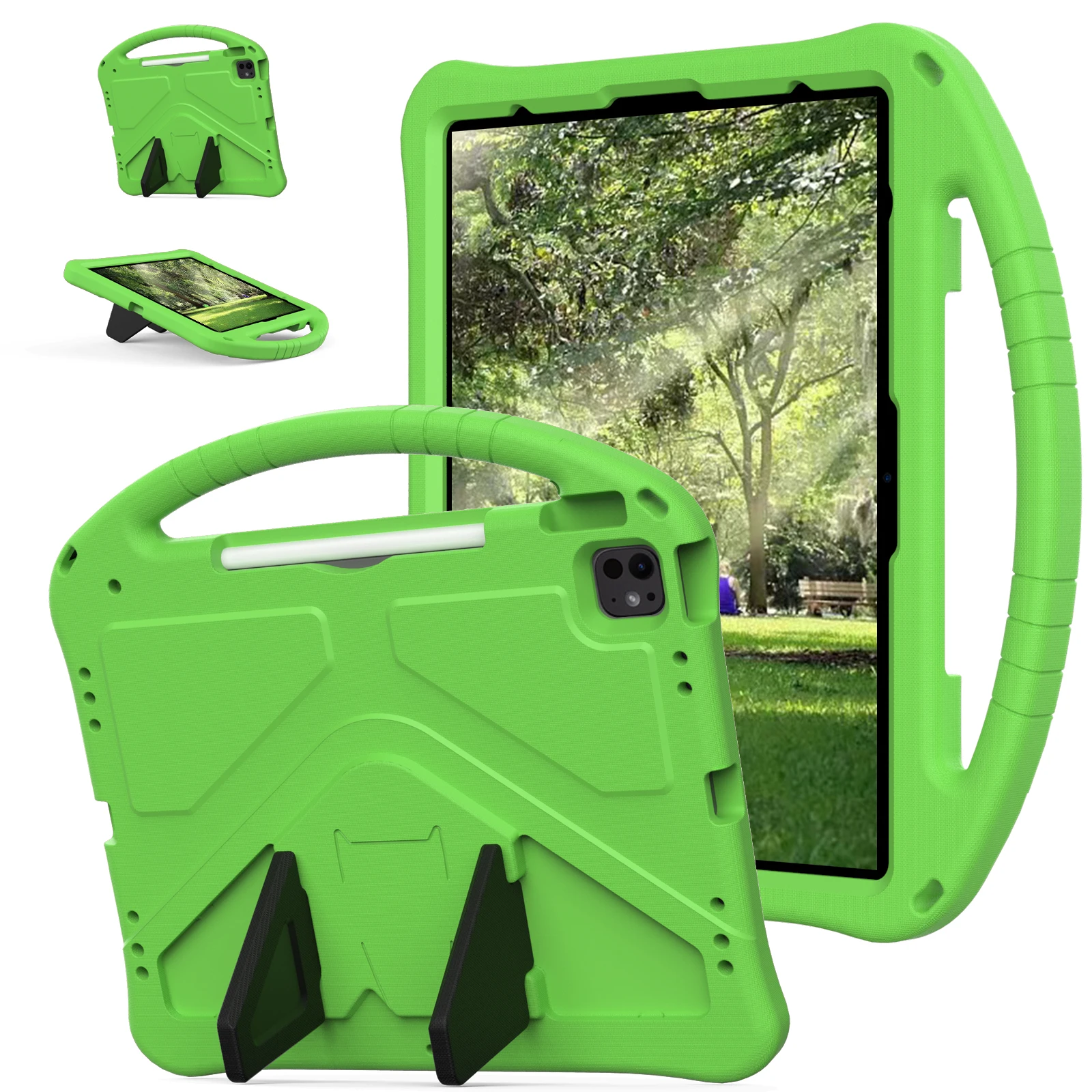 For iPad iPad pro 12.9(2018-2023) Air 11 (M2) Pro 11 (M4) Air 13 Pro 13 Tablet Case for Air 6 Kids EVA Cover Shockproof Fundas
For iPad iPad pro 12.9(2018-2023) Air 11 (M2) Pro 11 (M4) Air 13 Pro 13 Tablet Case for Air 6 Kids EVA Cover Shockproof Fundas