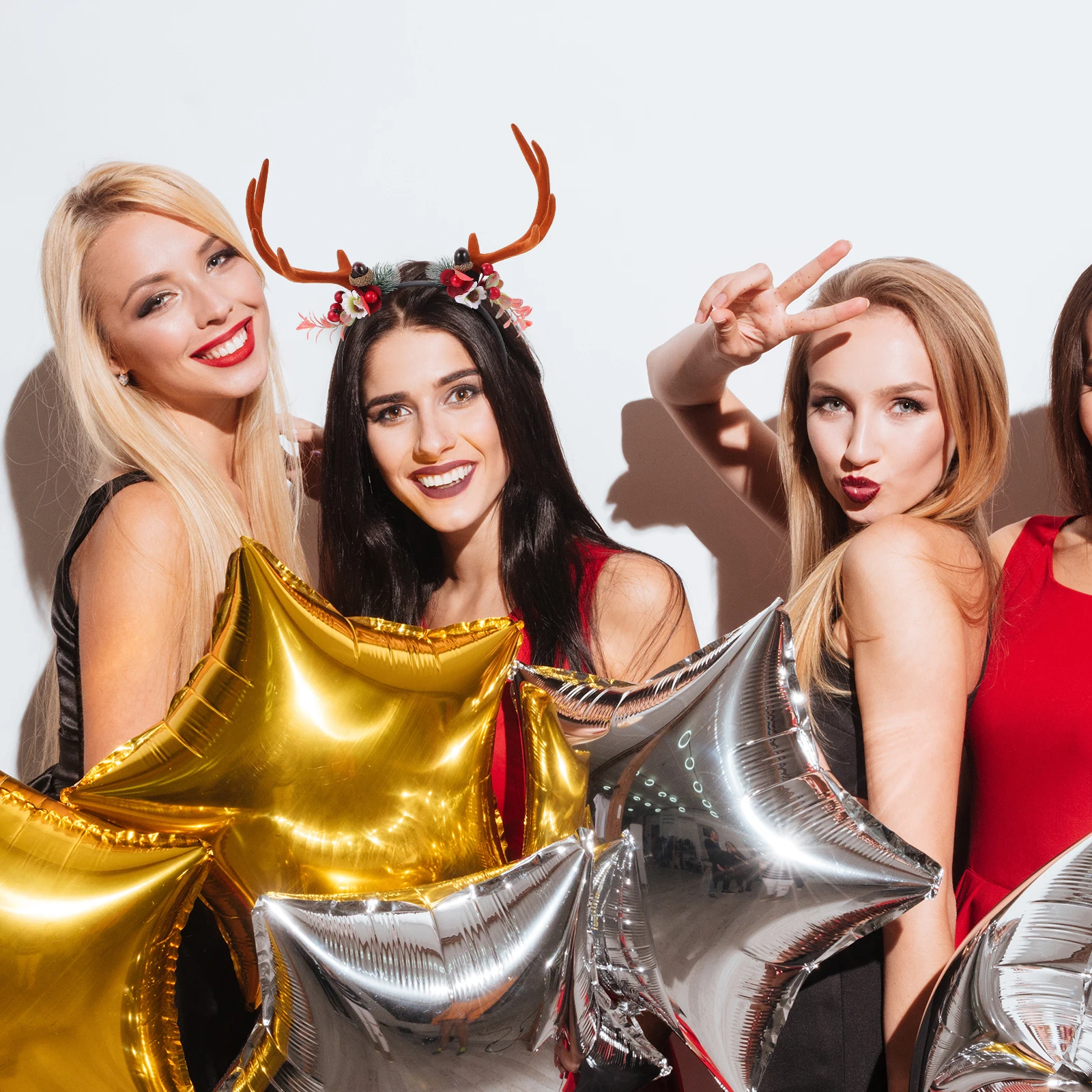 Elk Headb Kids Christmas Xmas Antler Headdress Hair Decor Deer Horn Fabric nament Child Party Hairstyling Tool Selfie Accessory
Elk Headb Kids Christmas Xmas Antler Headdress Hair Decor Deer Horn Fabric nament Child Party Hairstyling Tool Selfie Accessory