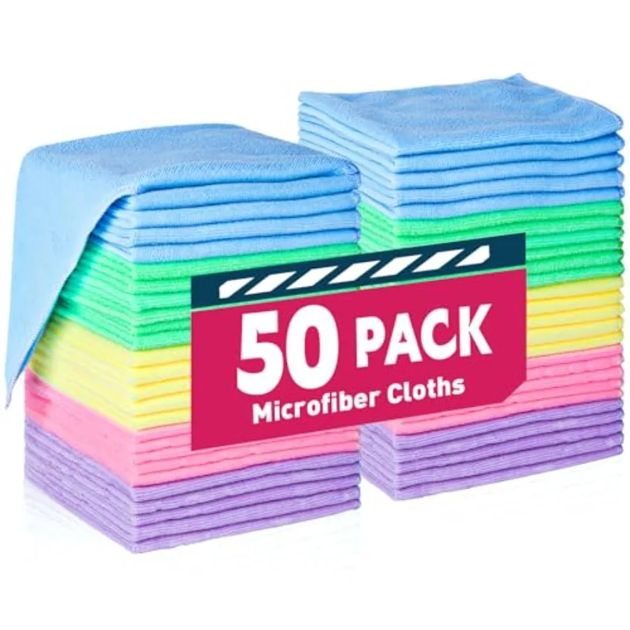 Microfiber Cleaning Cloths-, Microfiber Towels Bulk, Towels for Cars and Home, Cleaning Rags 12x12 inches
Microfiber Cleaning Cloths-, Microfiber Towels Bulk, Towels for Cars and Home, Cleaning Rags 12x12 inches