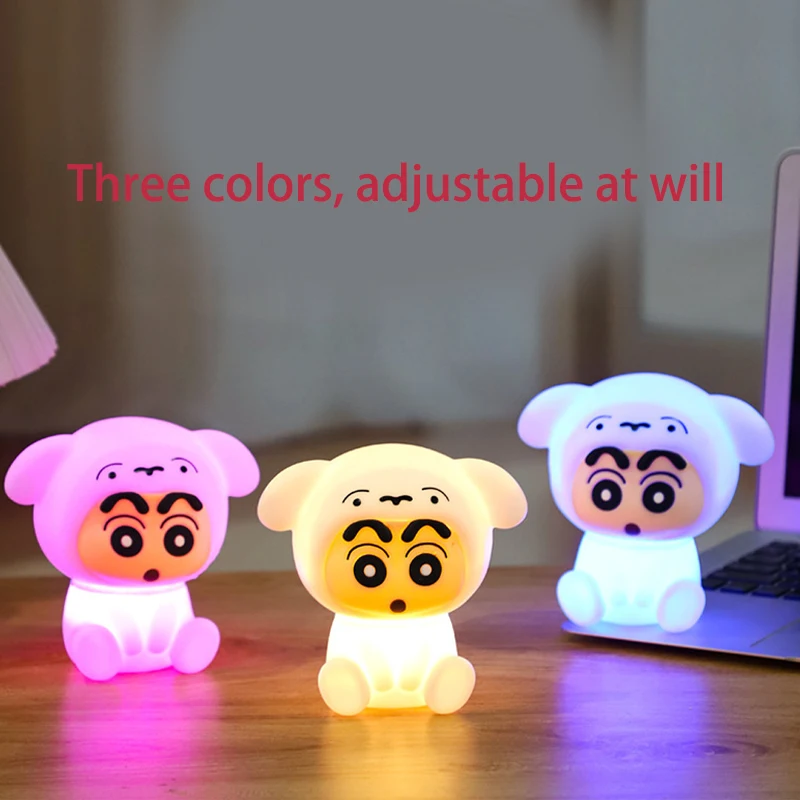 Crayon Shin-Chan Patting Small Night Lamp Soft Light Eye -Protecting Bedroom Sleep Pat Light Soft Light Eye Protection Lamp Gift
Crayon Shin-Chan Patting Small Night Lamp Soft Light Eye -Protecting Bedroom Sleep Pat Light Soft Light Eye Protection Lamp Gift