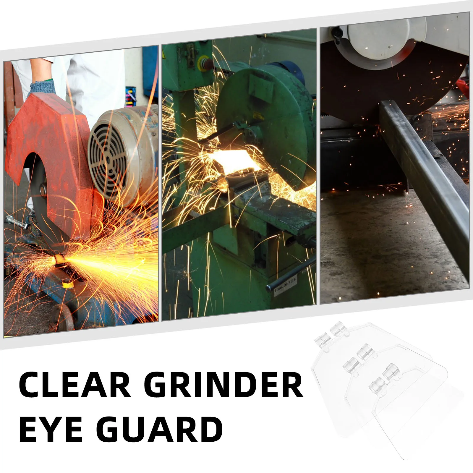 3 pcs Plastic Eye Shield for Grinder Clear Transparent Protective Sheet Guard against Debris Electric Accessories
3 pcs Plastic Eye Shield for Grinder Clear Transparent Protective Sheet Guard against Debris Electric Accessories