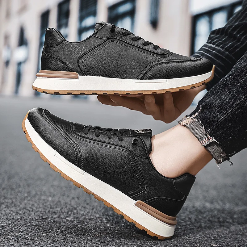 2026 Spring New Men's White Sneakers | Stylish Versatile Casual Skate Shoes Soft Sole Fashion Athletic Shoes for Daily Wear
2026 Spring New Men's White Sneakers | Stylish Versatile Casual Skate Shoes Soft Sole Fashion Athletic Shoes for Daily Wear