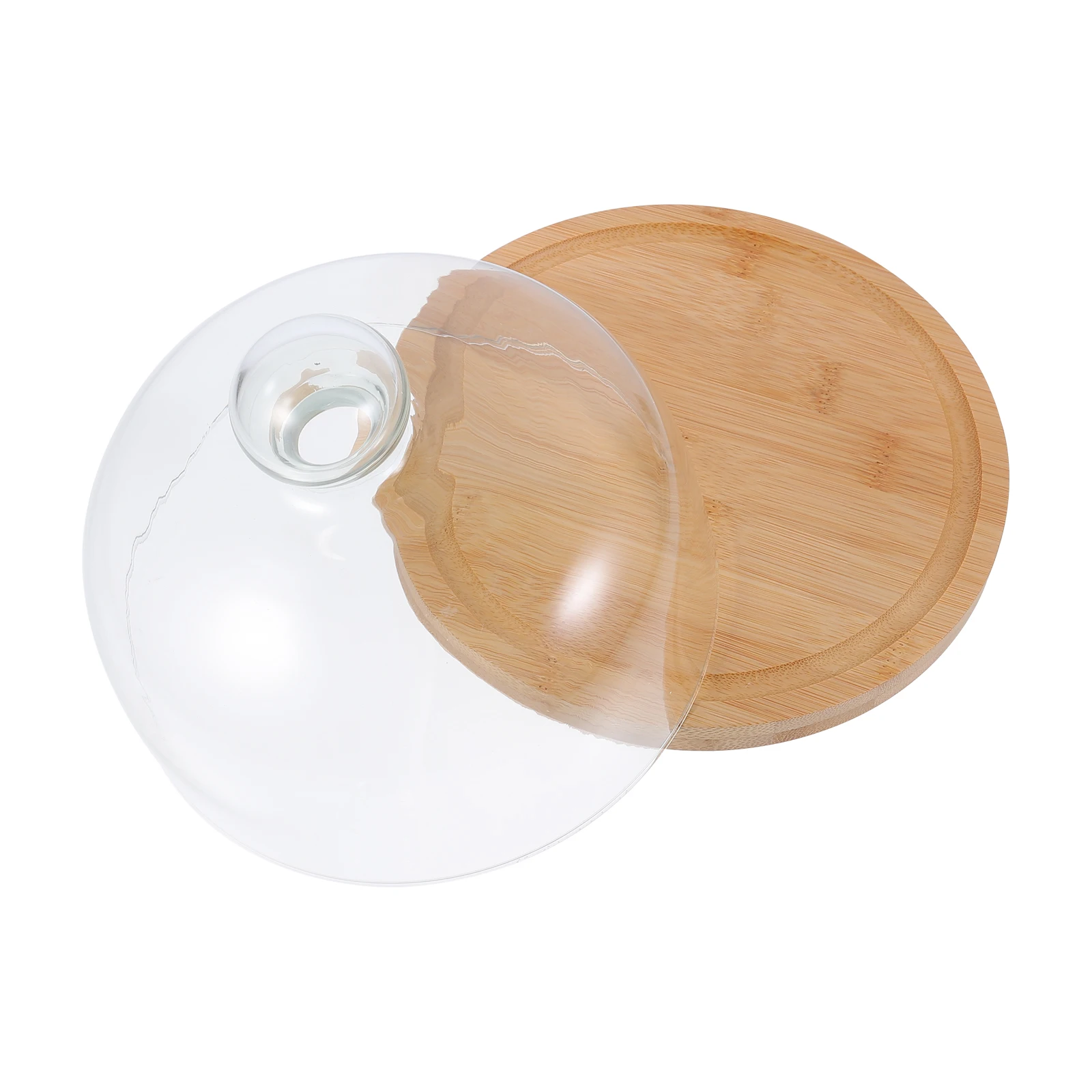 Rotating Cake Cover Dessert Plate Glass Loaf Pan Hygienic Food Protector Wooden Tray Pastry Snack Storage Display
Rotating Cake Cover Dessert Plate Glass Loaf Pan Hygienic Food Protector Wooden Tray Pastry Snack Storage Display