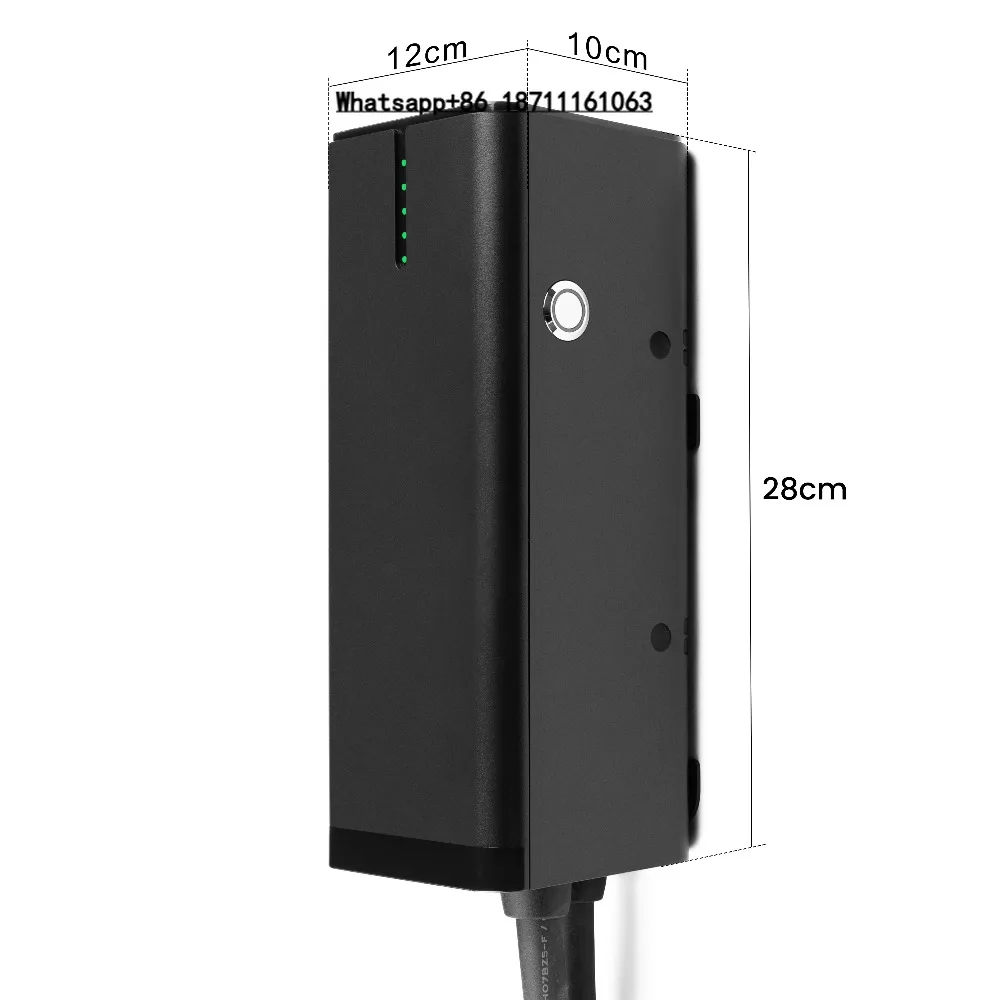 2024 New EV Car Charger Wifi APP Smart Control 32A 22kW Fast Electric Vehicle Charging Pile for Home Users
2024 New EV Car Charger Wifi APP Smart Control 32A 22kW Fast Electric Vehicle Charging Pile for Home Users
