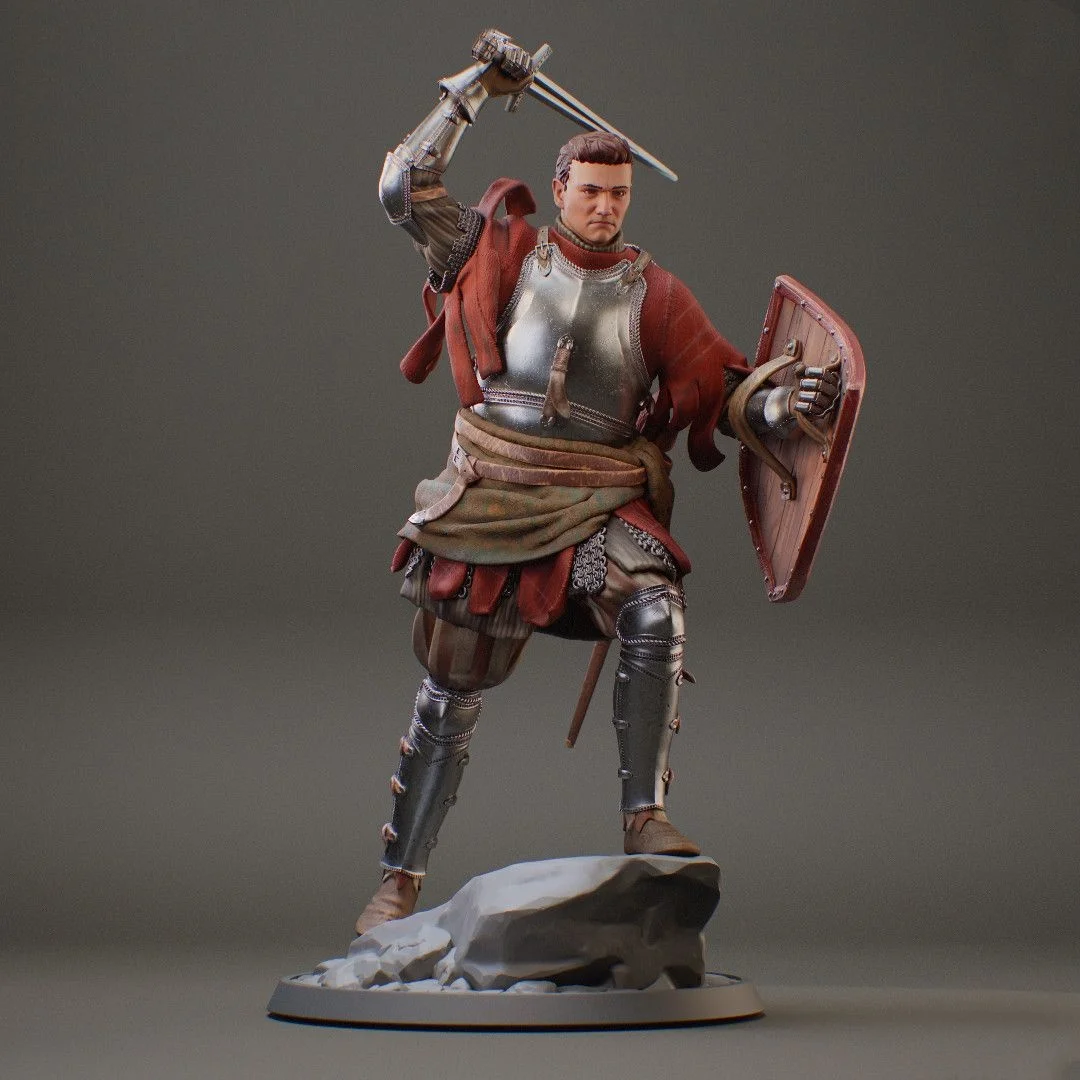 1/24 Scale Resin Figure Assemble Model Kit swordman Henry Unassembled Unpainted 3D printing toy 1434
1/24 Scale Resin Figure Assemble Model Kit swordman Henry Unassembled Unpainted 3D printing toy 1434