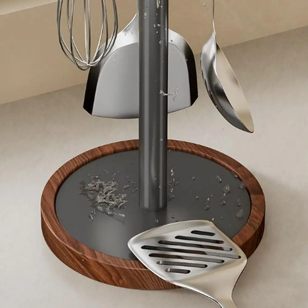 8 Hooks Rotating Spatula Rack Stable Base Space Saving Cooking Utensils Holder Anti Slip Movable Kitchen Utensil Stand
8 Hooks Rotating Spatula Rack Stable Base Space Saving Cooking Utensils Holder Anti Slip Movable Kitchen Utensil Stand