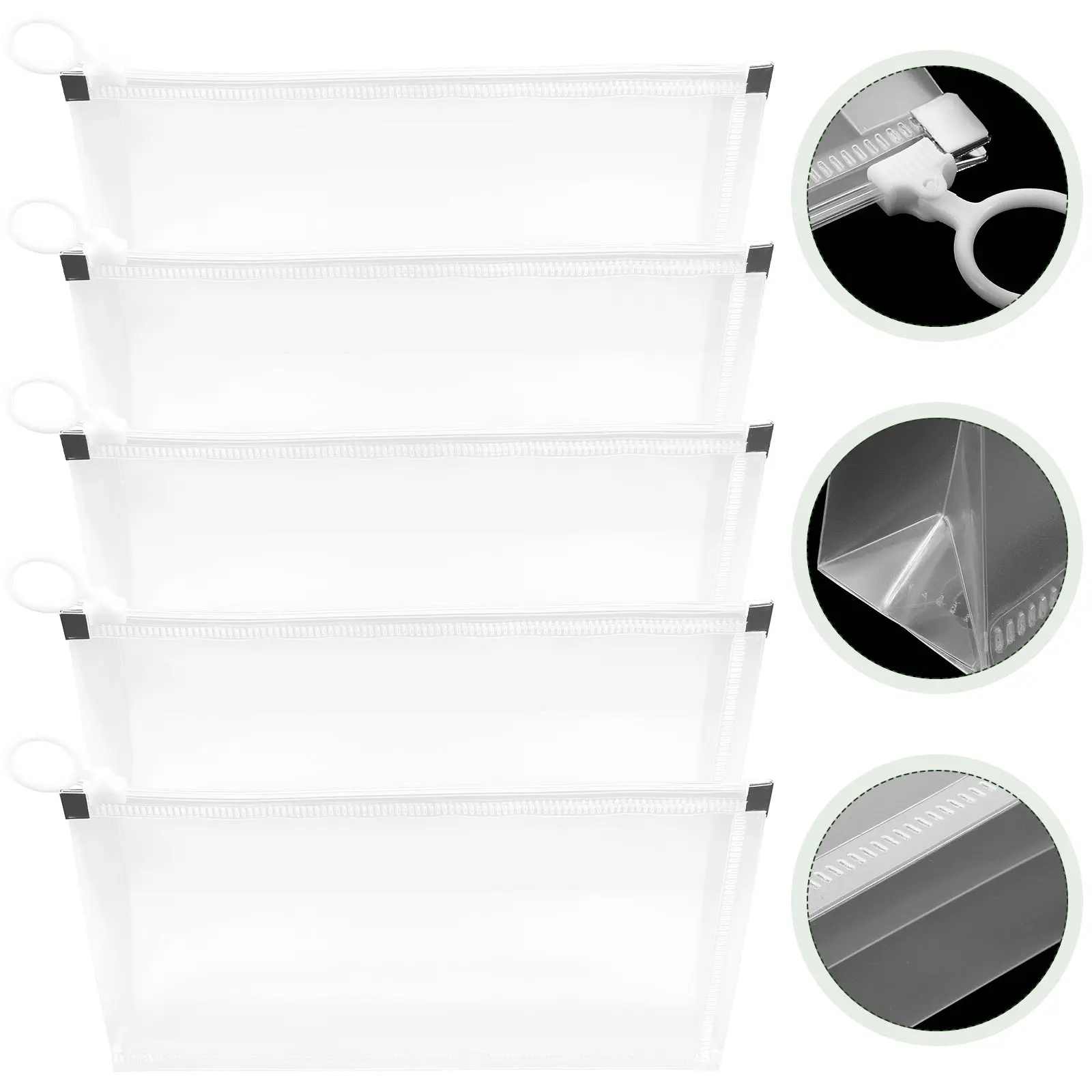 5Pcs Large Capacity File Folders Transparent Plastic Document Storage Bags Cardholder Office School File Organizers B6 Size
5Pcs Large Capacity File Folders Transparent Plastic Document Storage Bags Cardholder Office School File Organizers B6 Size