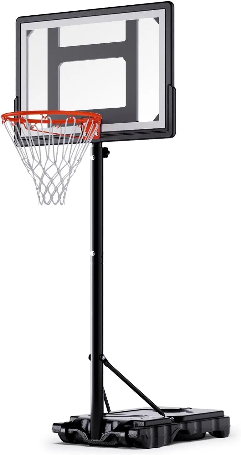 Adjustable Kids Basketball Hoop 5.5-7.5ft Portable with 33" Shatterproof Backboard for Youth Outdoor Play
Adjustable Kids Basketball Hoop 5.5-7.5ft Portable with 33" Shatterproof Backboard for Youth Outdoor Play