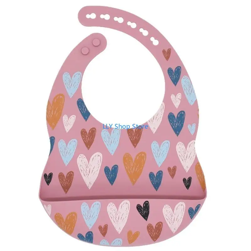 T8UD Silicone Baby Bibs Easily Wipe Clean Comfortable Soft Waterproof Bib Keeps Clean
T8UD Silicone Baby Bibs Easily Wipe Clean Comfortable Soft Waterproof Bib Keeps Clean