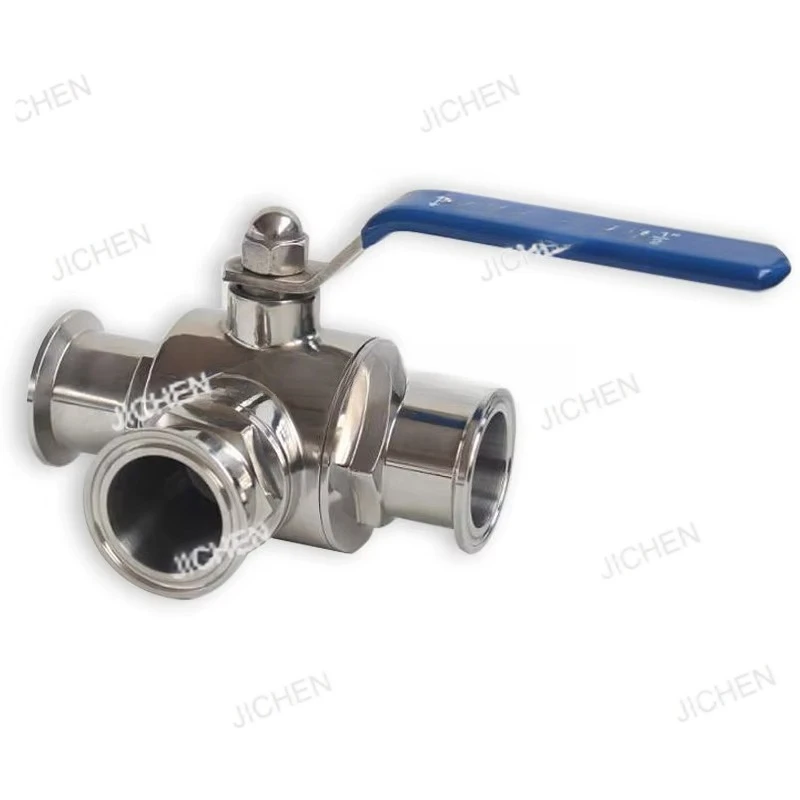 Шаровой кран JC Sanitary трехходовой, 3 дюйма (76 мм), из нержавеющей стали, пищевой, с зажимным фитингом
Шаровой кран JC Sanitary трехходовой, 3 дюйма (76 мм), из нержавеющей стали, пищевой, с зажимным фитингом