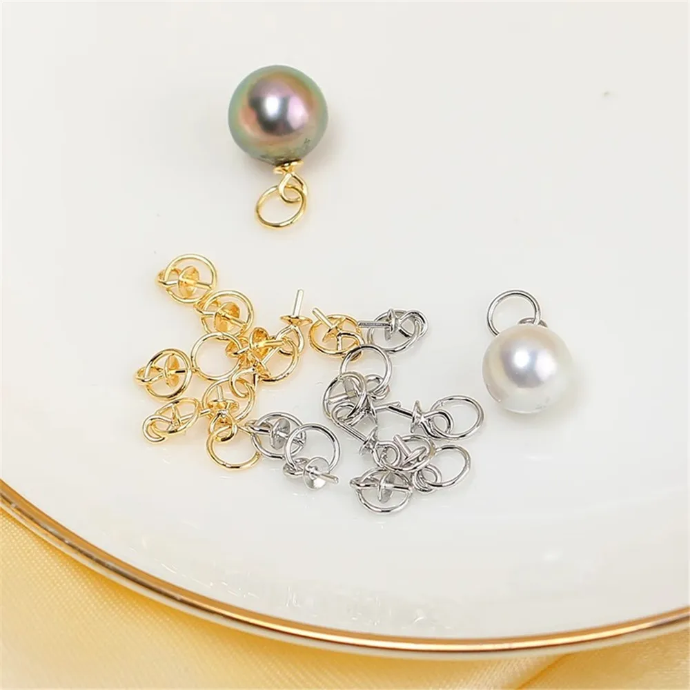 S925 Sterling Silver Pearl Pendant Setting, DIY Empty Bezel Cup Jewelry Supplies for Craft Making, Hollow Prong Pendant Findings
S925 Sterling Silver Pearl Pendant Setting, DIY Empty Bezel Cup Jewelry Supplies for Craft Making, Hollow Prong Pendant Findings
