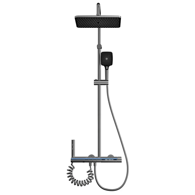 Digital shower shower set, pressure booster gun, new multi-functional concealed shower
Digital shower shower set, pressure booster gun, new multi-functional concealed shower