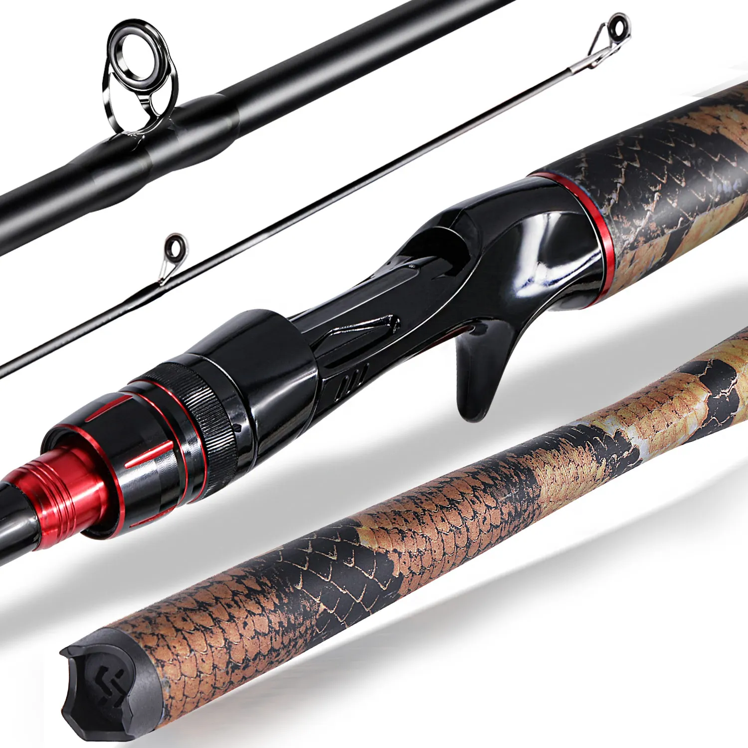 Sougayilang 1.8m/1.98m/2.1m Spinning Casting Fishing Rod Ultralight Weight Carbon Fiber for Travel Freshwater Fishing Pesca
Sougayilang 1.8m/1.98m/2.1m Spinning Casting Fishing Rod Ultralight Weight Carbon Fiber for Travel Freshwater Fishing Pesca