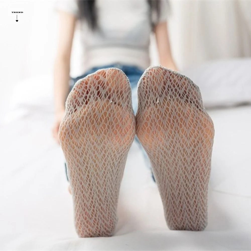 Elastic Mesh Non-slip Flower Print No Show Invisible Sling Socks Women Velvet Socks High Heel Shoe Hosiery Low Cut Boat Socks
Elastic Mesh Non-slip Flower Print No Show Invisible Sling Socks Women Velvet Socks High Heel Shoe Hosiery Low Cut Boat Socks