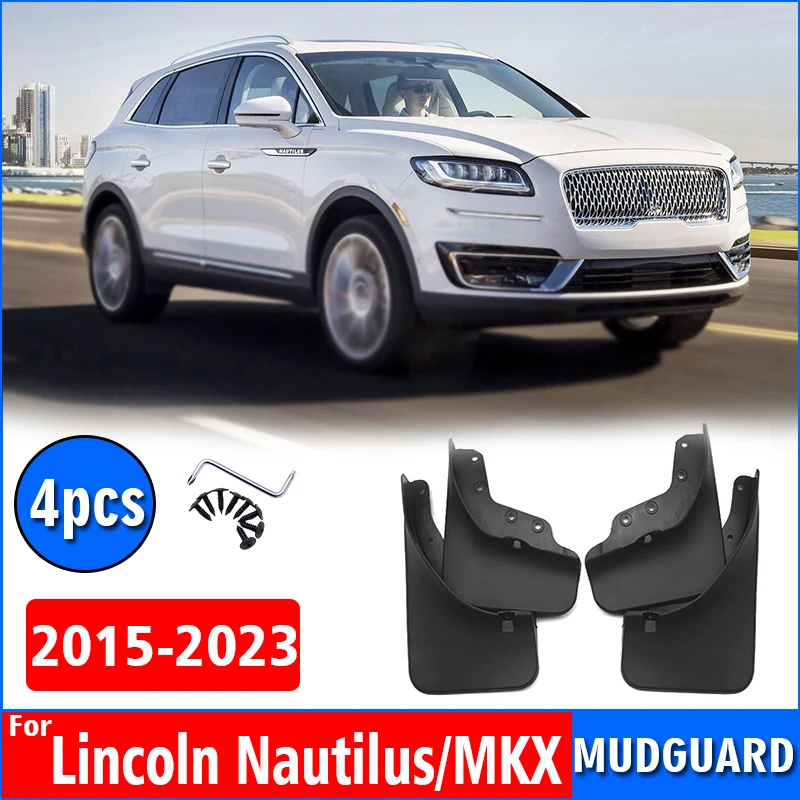 FOR Lincoln Nautilus MKX Mudguard Fender Mud Flap Guards Splash Mudflaps Car Accessories Mudguard Front Rear 4pcs 2015-2023
FOR Lincoln Nautilus MKX Mudguard Fender Mud Flap Guards Splash Mudflaps Car Accessories Mudguard Front Rear 4pcs 2015-2023