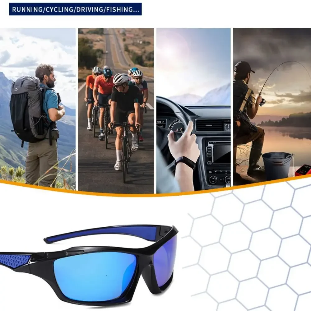 Sports Polarized Sunglasses for Men Lightweight Night Vision Male Shades Cycling Driving Fishing Fashion Mirror Sunglass
Sports Polarized Sunglasses for Men Lightweight Night Vision Male Shades Cycling Driving Fishing Fashion Mirror Sunglass