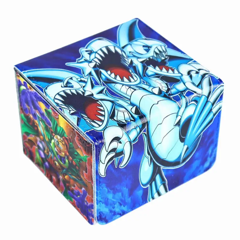 Yu-Gi-Oh! Blue-Eyes Ultimate Dragon OPTCG DIY Large Capacity Leather Card Box Thickened Anime Game Collection Card Storage Box
Yu-Gi-Oh! Blue-Eyes Ultimate Dragon OPTCG DIY Large Capacity Leather Card Box Thickened Anime Game Collection Card Storage Box