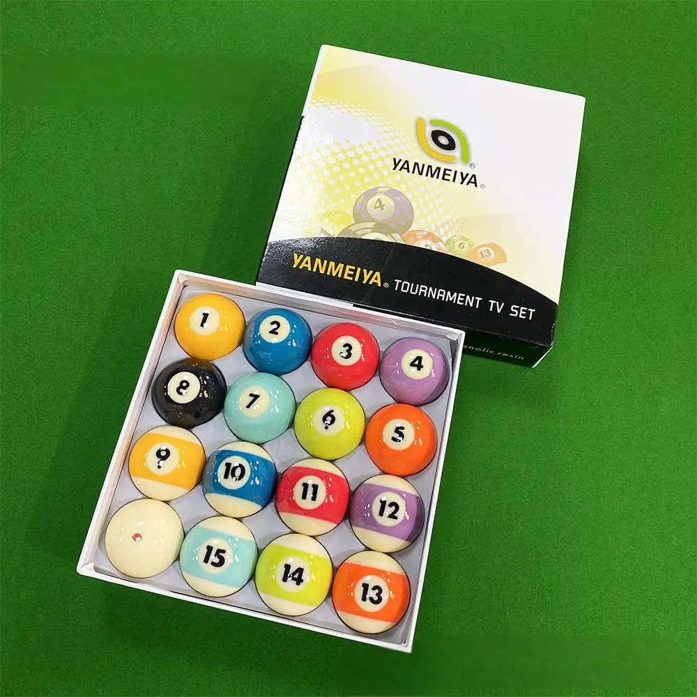 hit productYANMEIYA Colorful 16-piece 57.2mm Pool Billiard Ball Complete Set One-eyed Dragon Design Tournament Use Customizable
hit productYANMEIYA Colorful 16-piece 57.2mm Pool Billiard Ball Complete Set One-eyed Dragon Design Tournament Use Customizable
