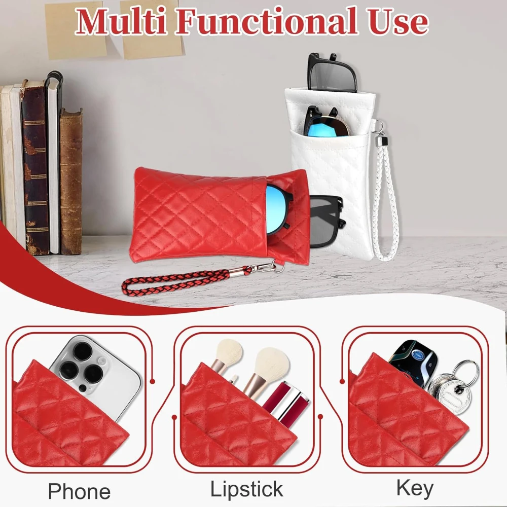 Auto Closure Sunglasses Sun Protector Storage Bag New Double Layer Storage PU Leather Elastic Waterproof Eyeglasses Bag
Auto Closure Sunglasses Sun Protector Storage Bag New Double Layer Storage PU Leather Elastic Waterproof Eyeglasses Bag