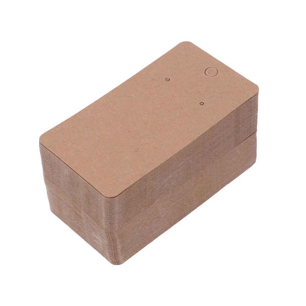 200Pcs Kraft Earring Display Cards 5x8.9cm Brown Eco Friendly Jewelry Packaging for Studs Hoops Teardrop Earrings Creative
200Pcs Kraft Earring Display Cards 5x8.9cm Brown Eco Friendly Jewelry Packaging for Studs Hoops Teardrop Earrings Creative