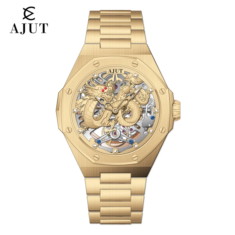 AJUT 3D China Dragon Man Watch 0568 Automatic Mechanical Stainless Steel Business Men Watches Luxury Sapphire
AJUT 3D China Dragon Man Watch 0568 Automatic Mechanical Stainless Steel Business Men Watches Luxury Sapphire