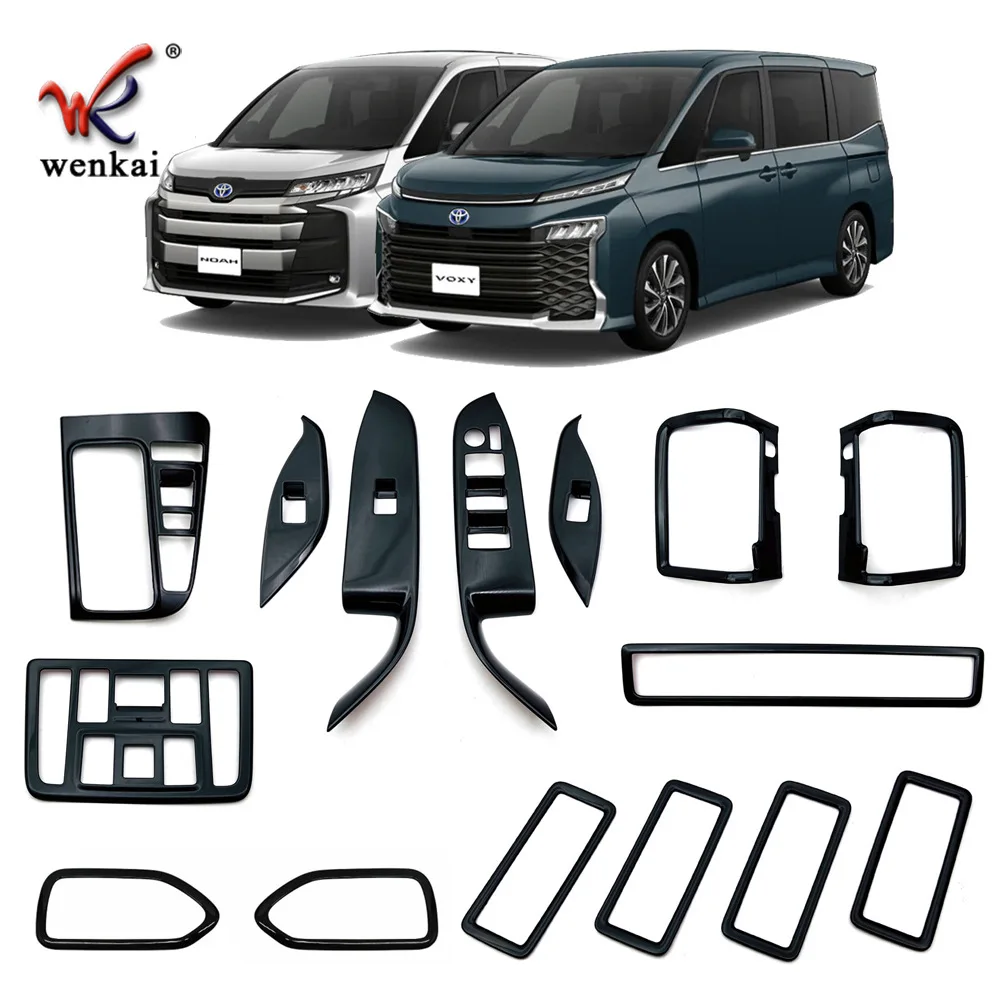 Для TOYOTA VOXY NOAH 90 2022 2023, внутренняя наклейка на розетку переменного тока из углеродного волокна, дверная ручка, оконный переключатель, крышка панели
Для TOYOTA VOXY NOAH 90 2022 2023, внутренняя наклейка на розетку переменного тока из углеродного волокна, дверная ручка, оконный переключатель, крышка панели