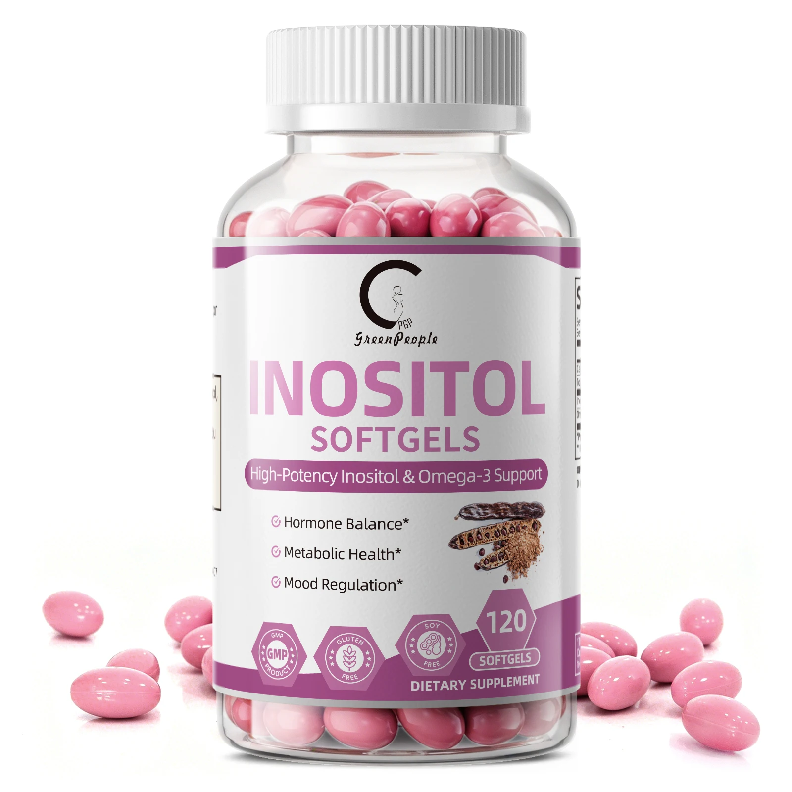 Myo-Inositol & D-Chiro Inositol Hormone Balance for Women Vitamin B8 to Regulate Menstrual & Ovarian Health
Myo-Inositol & D-Chiro Inositol Hormone Balance for Women Vitamin B8 to Regulate Menstrual & Ovarian Health