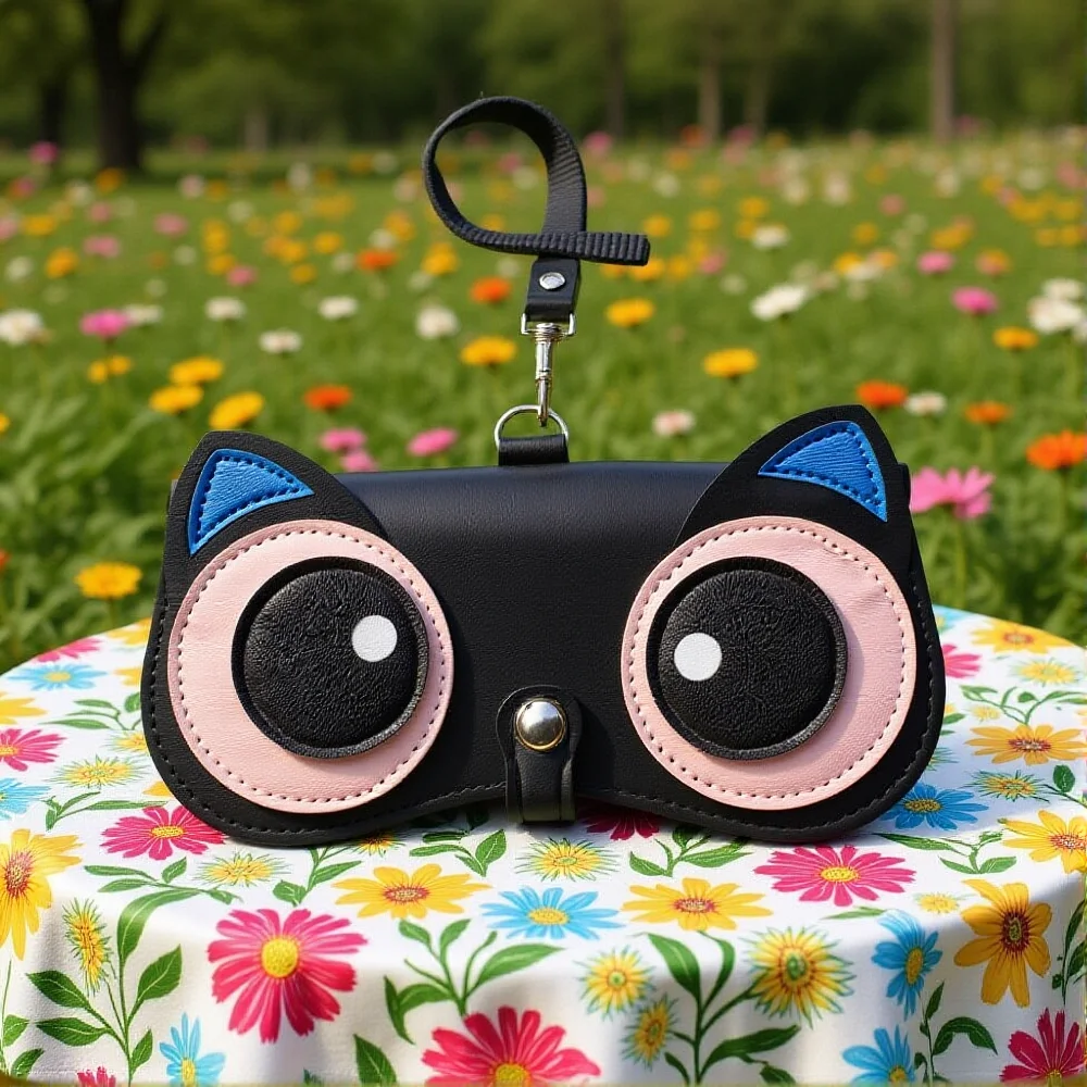 Cartoon Eyeglasses Box Portable Hanging Sunglasses Bag Luxury Design Ladies Eyewear Case Dustproof Hanging Eyeglasses Frame
Cartoon Eyeglasses Box Portable Hanging Sunglasses Bag Luxury Design Ladies Eyewear Case Dustproof Hanging Eyeglasses Frame