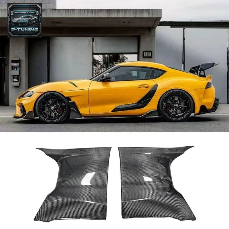 Carbon Fiber for Toyota Gr Supra A90 A91 Mk5 2019-2022 AR Style Front Bumper Side Fender Mudguard Car Bodykit
Carbon Fiber for Toyota Gr Supra A90 A91 Mk5 2019-2022 AR Style Front Bumper Side Fender Mudguard Car Bodykit