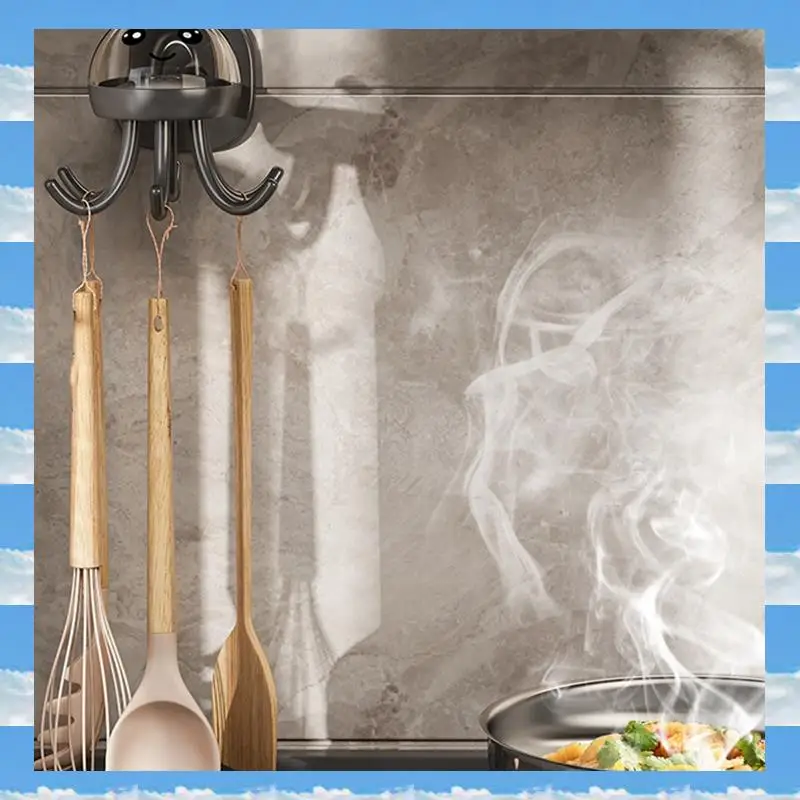 A11I Multifunctional Kitchen Hooks 360 ° Rotation Octopus Shaped Non-Marking Adhesive Hooks In Bathroom
A11I Multifunctional Kitchen Hooks 360 ° Rotation Octopus Shaped Non-Marking Adhesive Hooks In Bathroom