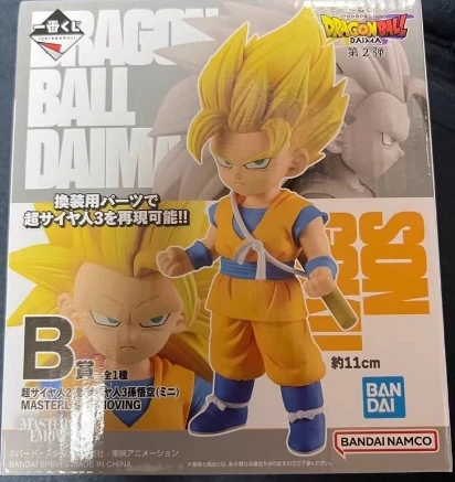 【Original】BANDAI Ichiban Kuji Dragon Ball Daima Vol. 2 B Reward Super Saiyan 2/3 Son Gokuu (Mini Version) MASTERLISE EMOVING
【Original】BANDAI Ichiban Kuji Dragon Ball Daima Vol. 2 B Reward Super Saiyan 2/3 Son Gokuu (Mini Version) MASTERLISE EMOVING