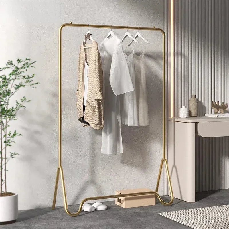 Household Hangers High-Grade Clothes Rack Bedside Clothes Rack Coat Rack Bedroom Floor Light Luxury
Household Hangers High-Grade Clothes Rack Bedside Clothes Rack Coat Rack Bedroom Floor Light Luxury