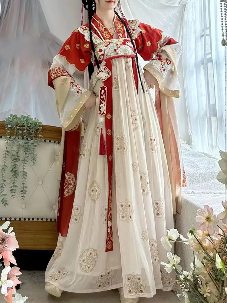 Китайское платье ханьфу, женское древнее традиционное платье с вышивкой, фиолетовое женское платье ханьфу на Хэллоуин, карнавальный костюм, праздничное платье ханьфу 
Китайское платье ханьфу, женское древнее традиционное платье с вышивкой, фиолетовое женское платье ханьфу на Хэллоуин, карнавальный костюм, праздничное платье ханьфу