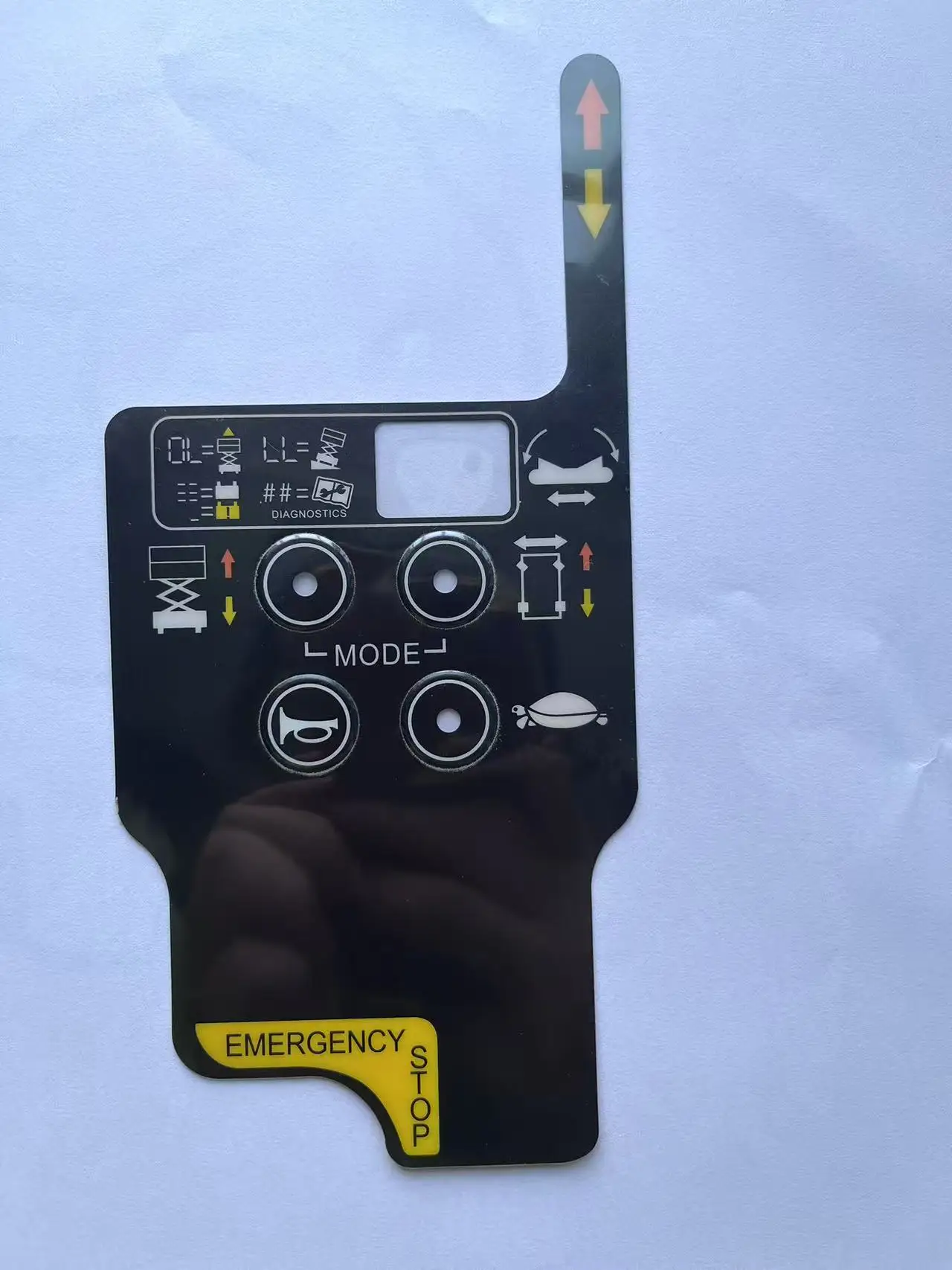 Sinoboom control box decal
Sinoboom control box decal
