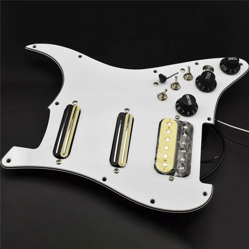 ABXY Guitar Pickguard Pickup Wiring Loaded Prewired Pickguard Guitar Pickguard Scratchplate Pickup Assembly
ABXY Guitar Pickguard Pickup Wiring Loaded Prewired Pickguard Guitar Pickguard Scratchplate Pickup Assembly