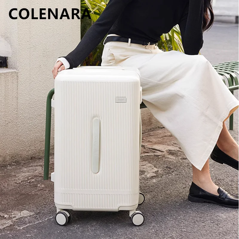 COLENARA PC Luggage High Quality Women's Boarding Case 20"22"24"26"28"30 Inch Family Travel Essentials Trolley Case Suitcase
COLENARA PC Luggage High Quality Women's Boarding Case 20"22"24"26"28"30 Inch Family Travel Essentials Trolley Case Suitcase