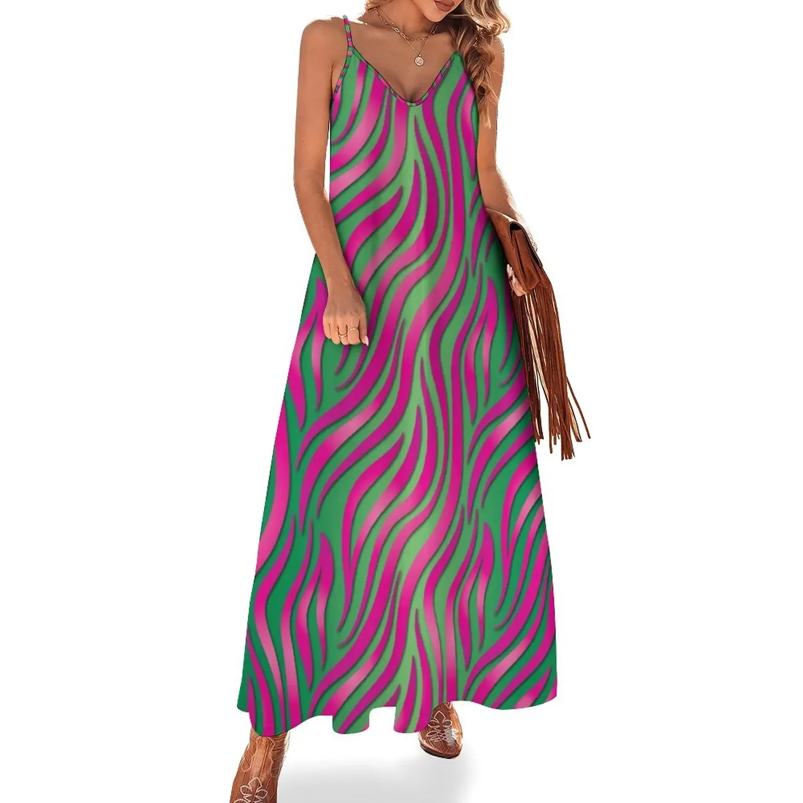 Pink and Green Hot Sleeveless Dress Women's summer long dress dresses for woman 2025 wedding dresses for parties
Pink and Green Hot Sleeveless Dress Women's summer long dress dresses for woman 2025 wedding dresses for parties