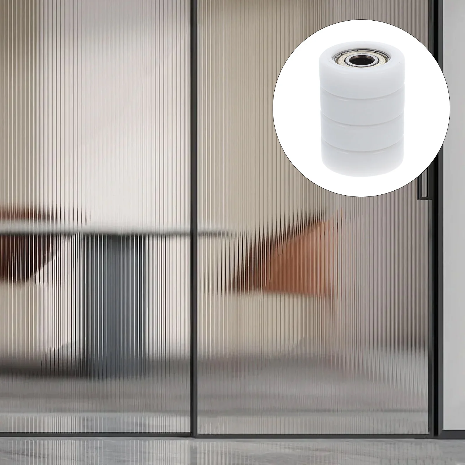 4 Pcs Door and Window Track Pulleys Gym Wheel Sliding Barn Wheels Only White Small Garage Fitness
4 Pcs Door and Window Track Pulleys Gym Wheel Sliding Barn Wheels Only White Small Garage Fitness