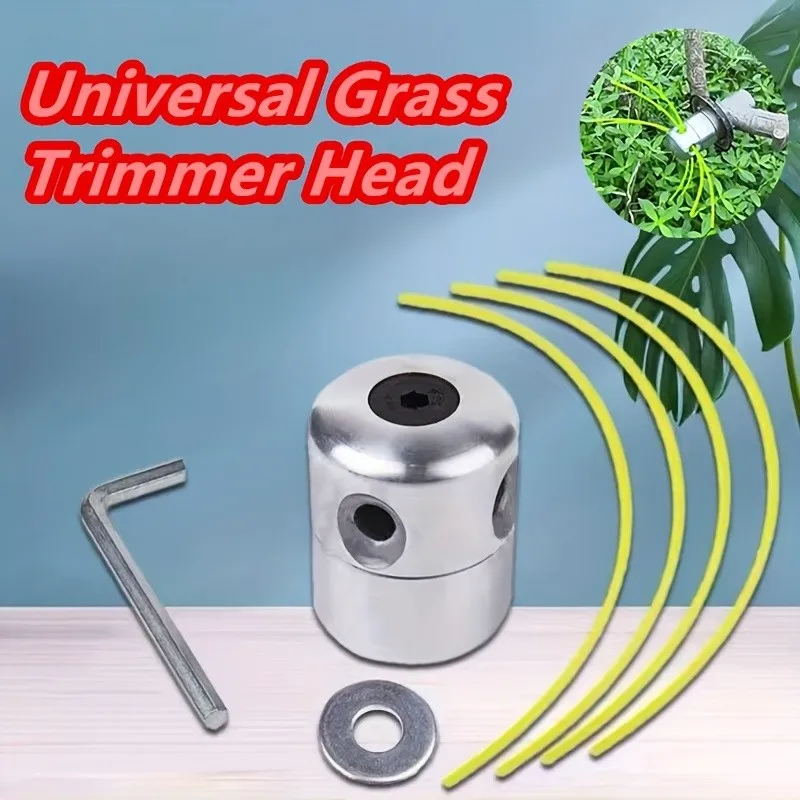 Universal 4-Line Trimmer Head – Aluminum Alloy, Fits Most Brush Cutters & String Trimmers
Universal 4-Line Trimmer Head – Aluminum Alloy, Fits Most Brush Cutters & String Trimmers