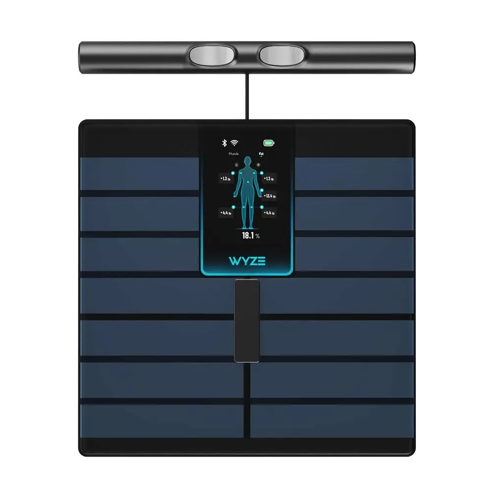 Ultra BodyScan Handle Smart Scale: Wi-Fi & Bluetooth Enabled, Measures Weight, BMI, Body Fat, Muscle Mass, and More, Up to 400 l
Ultra BodyScan Handle Smart Scale: Wi-Fi & Bluetooth Enabled, Measures Weight, BMI, Body Fat, Muscle Mass, and More, Up to 400 l