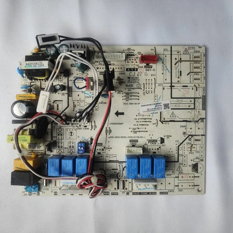 Brand new air conditioning motherboard 17122700002215 CE-KFR71DL/N1Y-E KFR-160T2/BP2N1-ZY001
Brand new air conditioning motherboard 17122700002215 CE-KFR71DL/N1Y-E KFR-160T2/BP2N1-ZY001