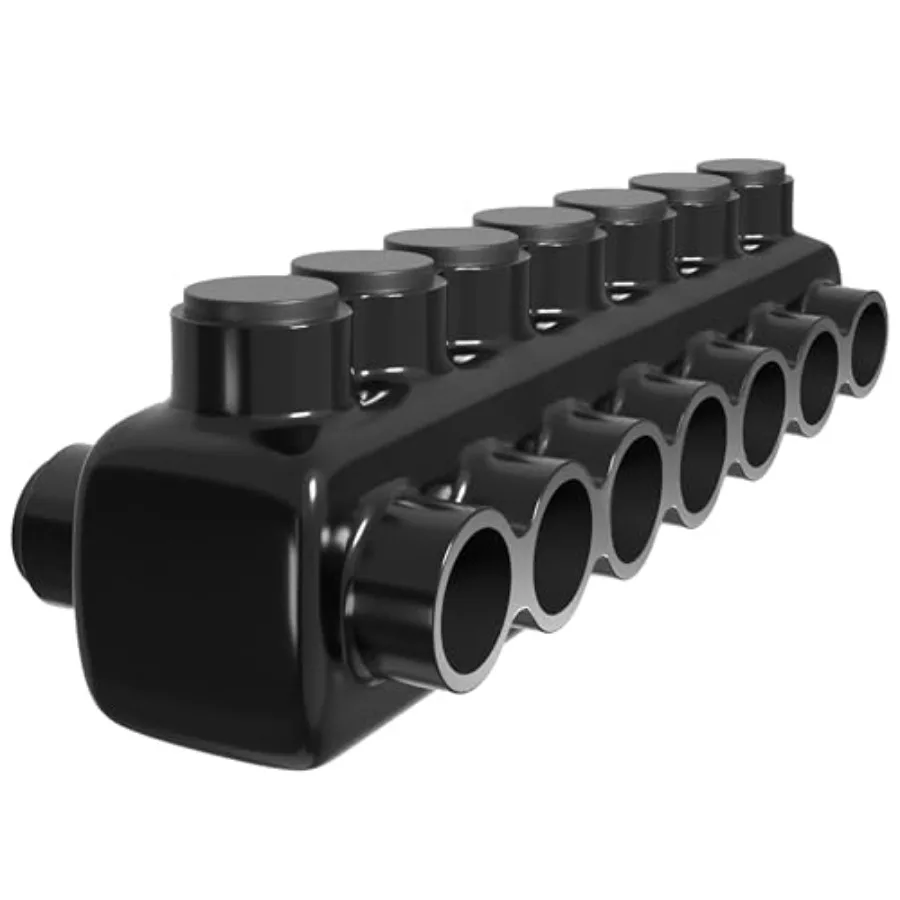 Multi Cable Connectors with Wire - Polaris Connector - Black Insulated Vinyl Coated Aluminum Connector for CU9AL Wires
Multi Cable Connectors with Wire - Polaris Connector - Black Insulated Vinyl Coated Aluminum Connector for CU9AL Wires
