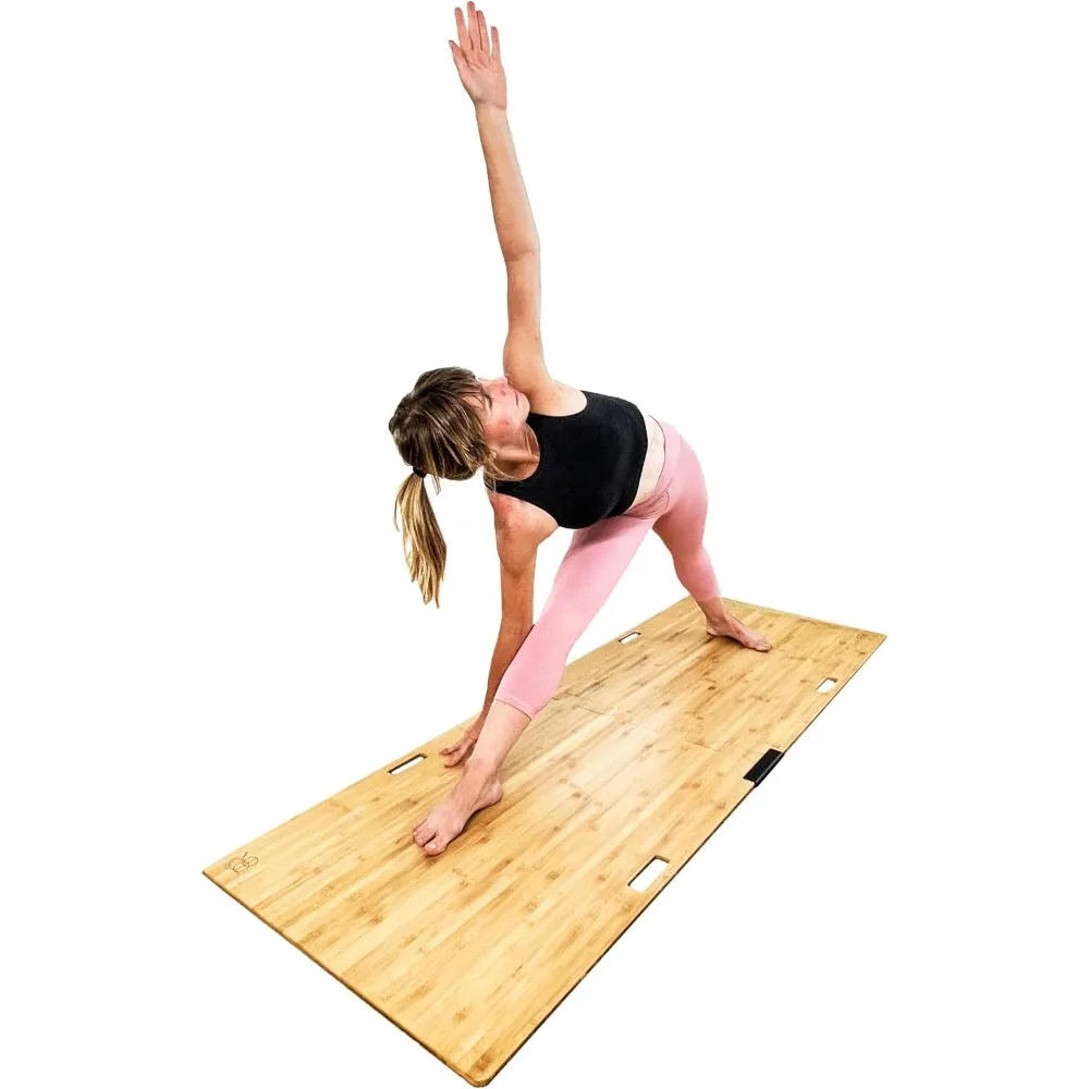 Original Yoga Mat Board for Carpet (Award Winning) Portable Platform for Yoga on Carpet & Uneven Surfaces, Barre Floor for Indoo
Original Yoga Mat Board for Carpet (Award Winning) Portable Platform for Yoga on Carpet & Uneven Surfaces, Barre Floor for Indoo
