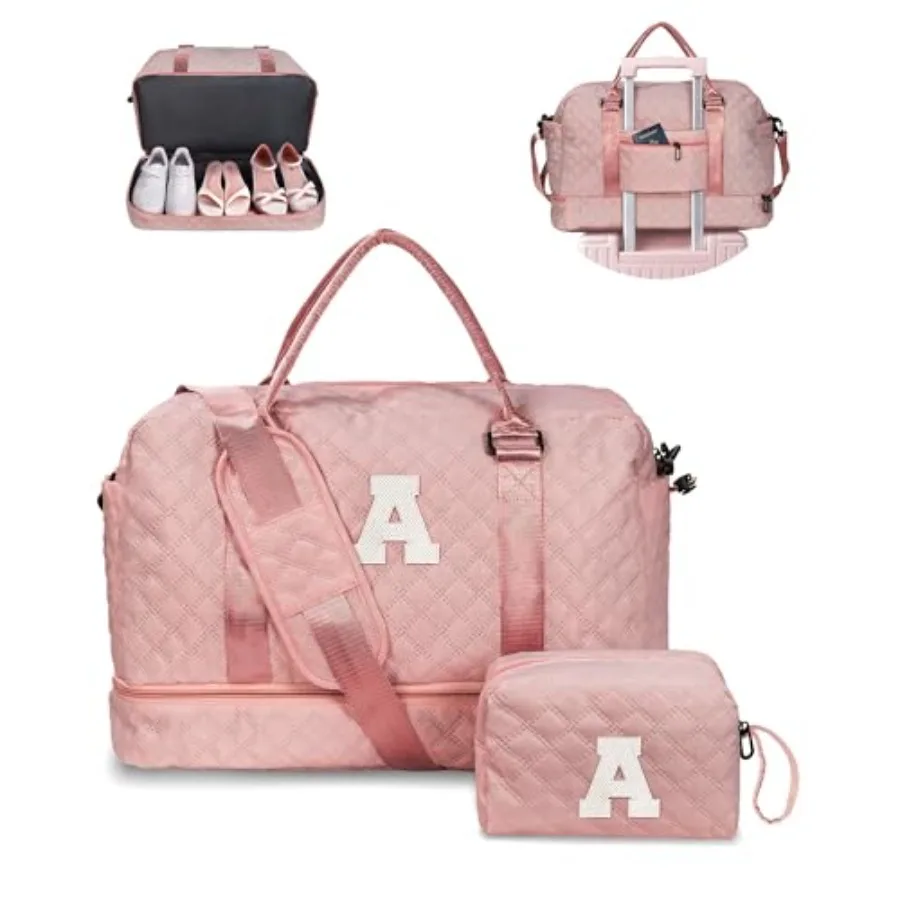 Easter Basket Gifts for Women Gift-Birthday Gifts Initial Duffle Bags with Shoe Compartment Girls Weekender Bag Overnight Bag f
Easter Basket Gifts for Women Gift-Birthday Gifts Initial Duffle Bags with Shoe Compartment Girls Weekender Bag Overnight Bag f