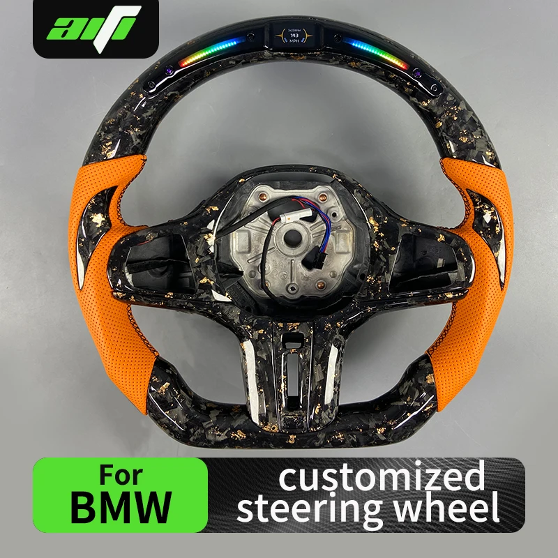 For BMW G20 G30 G37 G01 F90 G11 G12 G80 G38 G02 F98 Upgraded Sports Version Custom Forged Carbon Fiber LED Display With heating
For BMW G20 G30 G37 G01 F90 G11 G12 G80 G38 G02 F98 Upgraded Sports Version Custom Forged Carbon Fiber LED Display With heating