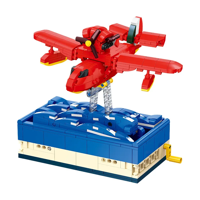 Red Pig Modern Vehicle Building Block Hand Cranked Machinery Airplane Model Construction Brick Educational Toys For Gift
Red Pig Modern Vehicle Building Block Hand Cranked Machinery Airplane Model Construction Brick Educational Toys For Gift