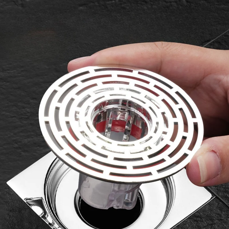 Bathroom Floor Drain Stopper, Anti-Odor Sewer Plug, Anti-Insect Drain Core for Shower Room
Bathroom Floor Drain Stopper, Anti-Odor Sewer Plug, Anti-Insect Drain Core for Shower Room