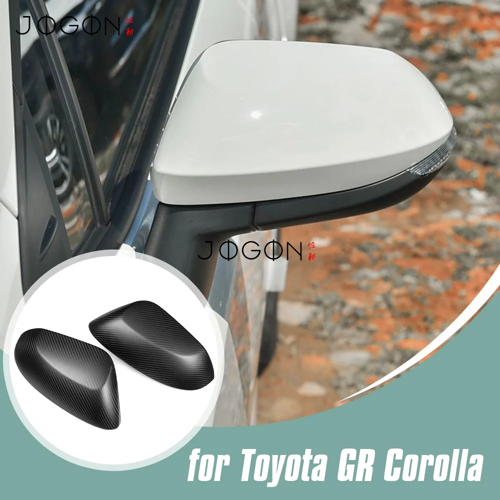 2Pcs Dry Carbon Fiber Car Side Wing Mirror Caps Stick-On Rear View Mirror Covers Trim Accessories For Toyota GR Yaris 2025 2026
2Pcs Dry Carbon Fiber Car Side Wing Mirror Caps Stick-On Rear View Mirror Covers Trim Accessories For Toyota GR Yaris 2025 2026